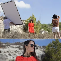 Lastolite Skylite Rapid Fabric Midi Silver/White 1.5x1.5m - LL LR81531R