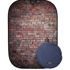 Lastolite Urban Collapsible 1.5x2.1m Classic Red / Distressed White Brick LB5706