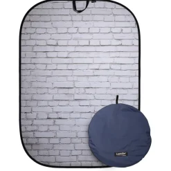 Lastolite Urban Collapsible 1.5x2.1m Painted White / Industrial Grey Brick