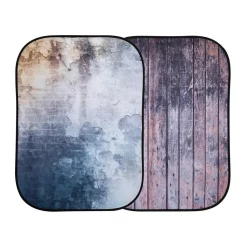 Lastolite Urban Collapsible Background 1.5x2.1m Derelict Wall/ Wooden Fence LL LB5715