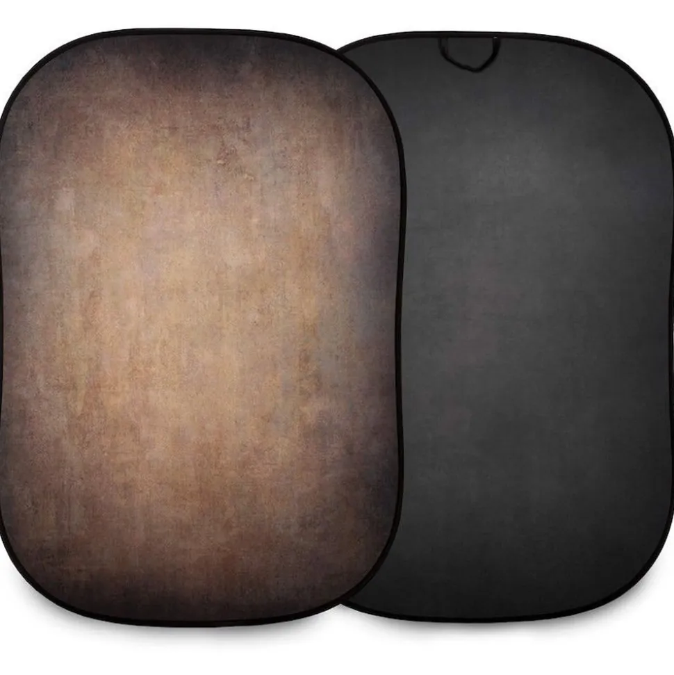 Lastolite Vintage Collapsible 1.5 x 2.1m (5' x 7') Walnut/Pewter LB5721