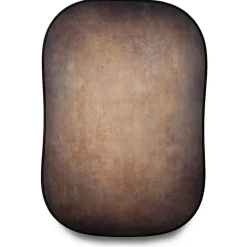 Lastolite Vintage Collapsible 1.5 x 2.1m (5' x 7') Walnut/Pewter LB5721