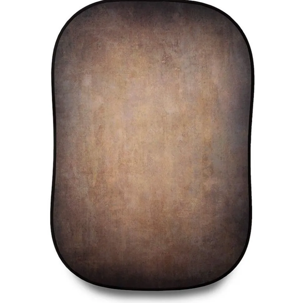 Lastolite Vintage Collapsible 1.5 x 2.1m (5' x 7') Walnut/Pewter LB5721