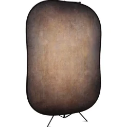 Lastolite Vintage Collapsible 1.5 x 2.1m (5' x 7') Walnut/Pewter LB5721