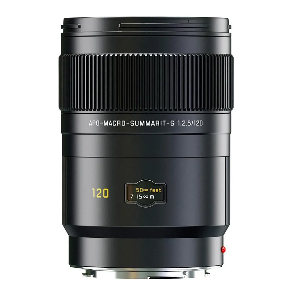 Leica APO Macro Summarit S 120mm f/2.5 CS Lens Black Anodised