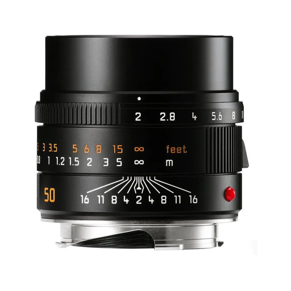 Leica APO Summicron M 50mm f/2 ASPH Lens Black Anodised