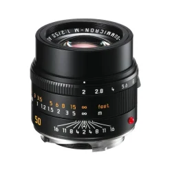 Leica APO Summicron M 50mm f/2 ASPH Lens Black Anodised