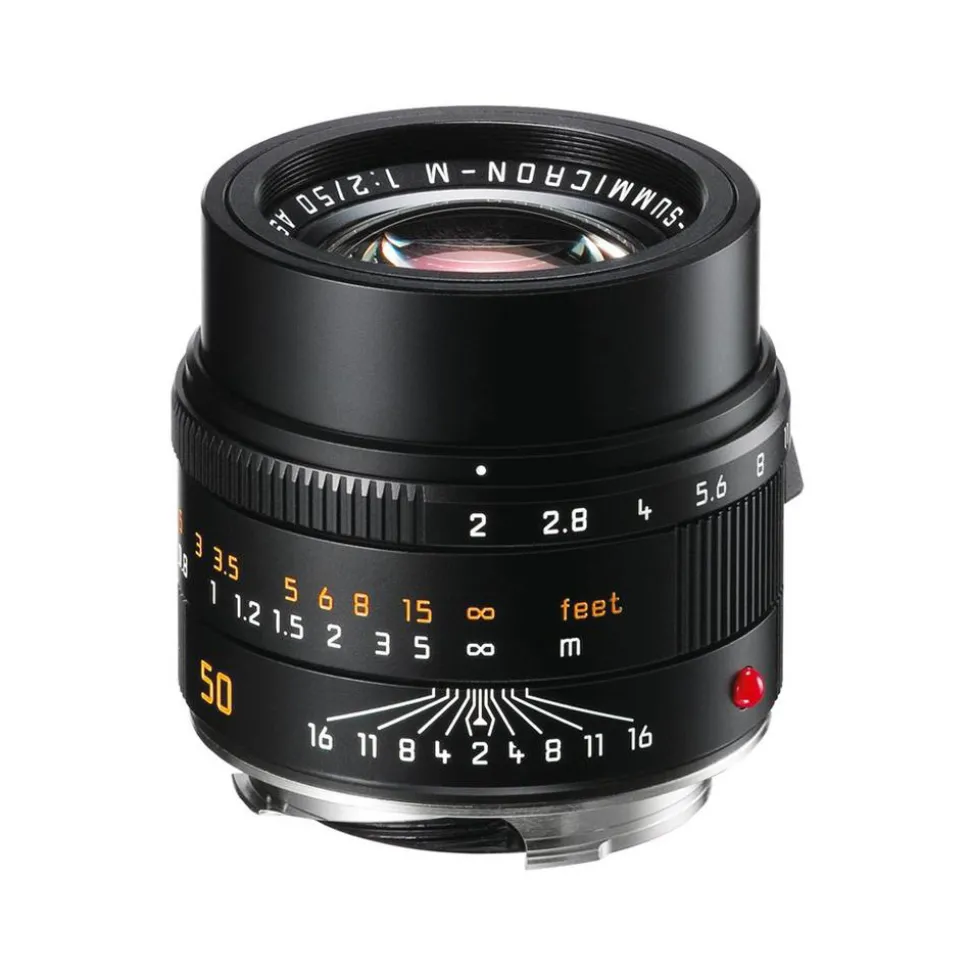 Leica APO Summicron M 50mm f/2 ASPH Lens Black Anodised