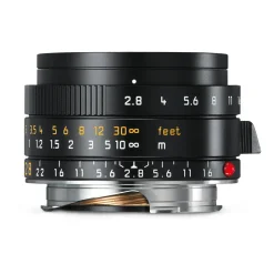 Leica Elmarit M 28mm f/2.8 ASPH Lens Black Anodised