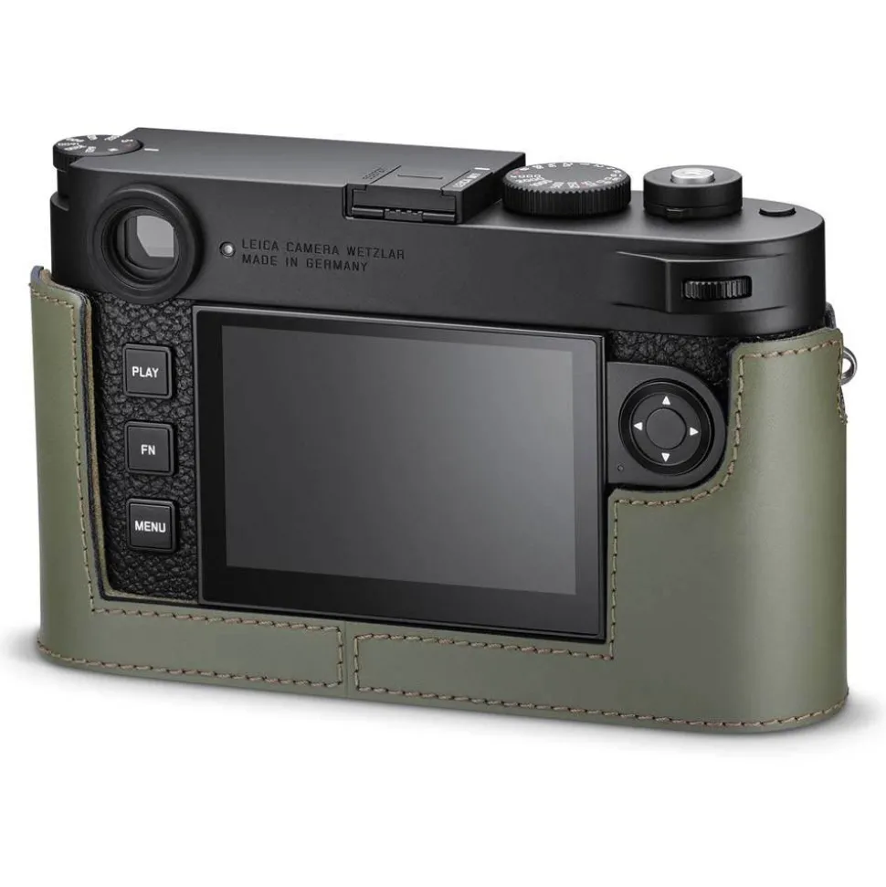 Leica M11 Leather Protector Olive Green