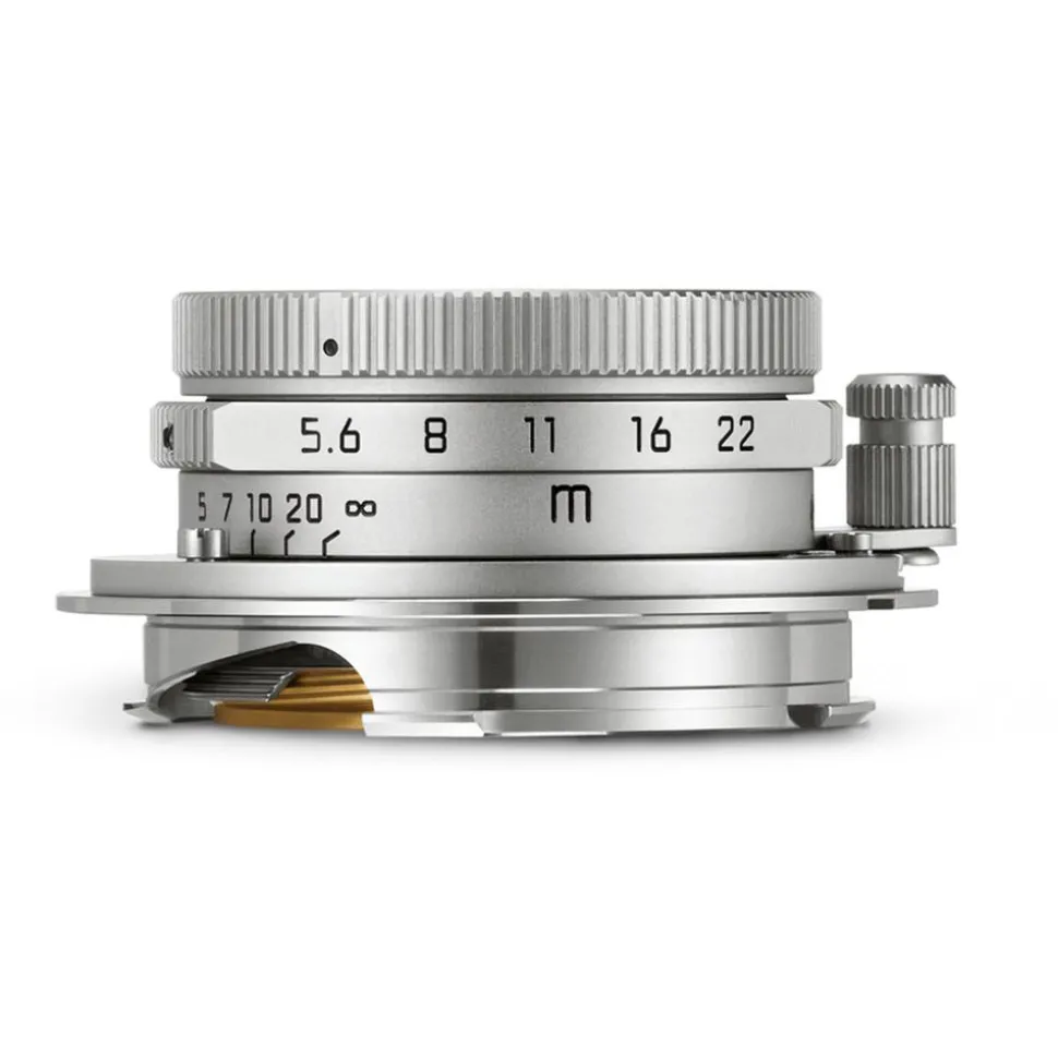 Leica Summaron M 28mm f/5.6 Lens Silver Chrome