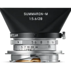 Leica Summaron M 28mm f/5.6 Lens Silver Chrome