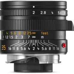 Leica Summilux M 35mm f/1.4 ASPH FLE Lens Silver Anodised