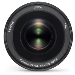 Leica Summilux SL 50mm f/1.4 ASPH Lens Black Anodised