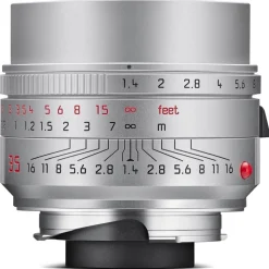 Leica Summilux-M 35mm f/1.4 ASPH Lens Silver