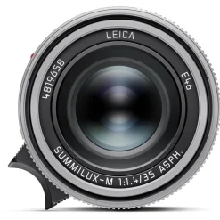 Leica Summilux-M 35mm f/1.4 ASPH Lens Silver