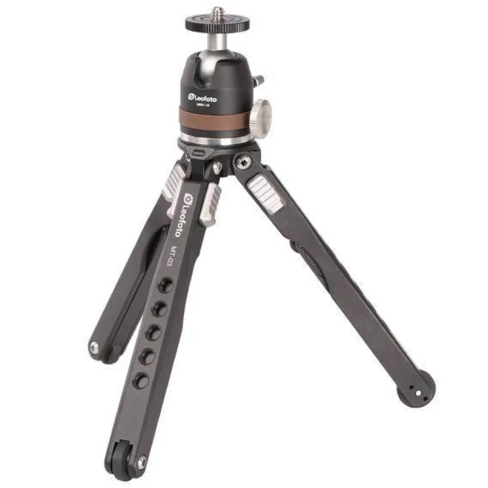 Leofoto MT-03 Flexible Mini Table Tripod with MBH-19 Ball Head