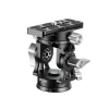 Leofoto VH-30R Tripod Head with Double Panorama Plate and Handle