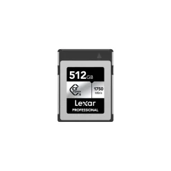 Lexar CFexpress PRO Type B Silver Series 512GB - R1750/W1300MB/s