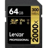 Lexar 64GB UHS2 RDR SDHC 2000x + Reader