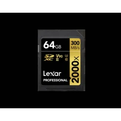 Lexar 64GB UHS2 RDR SDHC 2000x + Reader