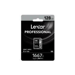 Lexar 128GB UHS-II SDXC 250MB/s 1667x