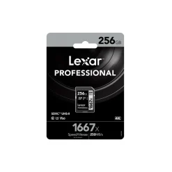 Lexar 256GB UHS-II SDXC 250MB/s 1667x