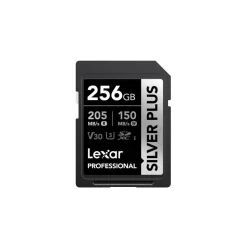 Lexar SD Silver Plus UHS-1 256GB V30 R205/W150MB/s