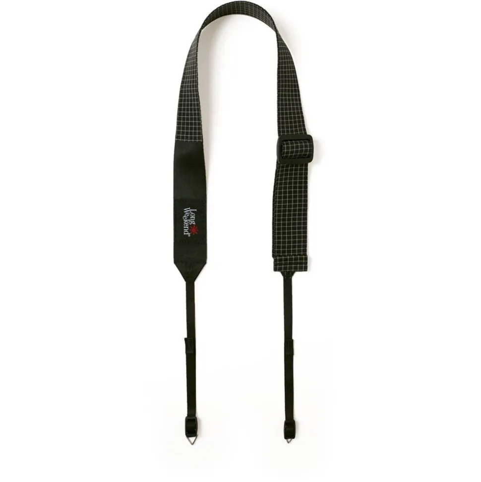 Long Weekend Adjustable Camera Neck Strap Black