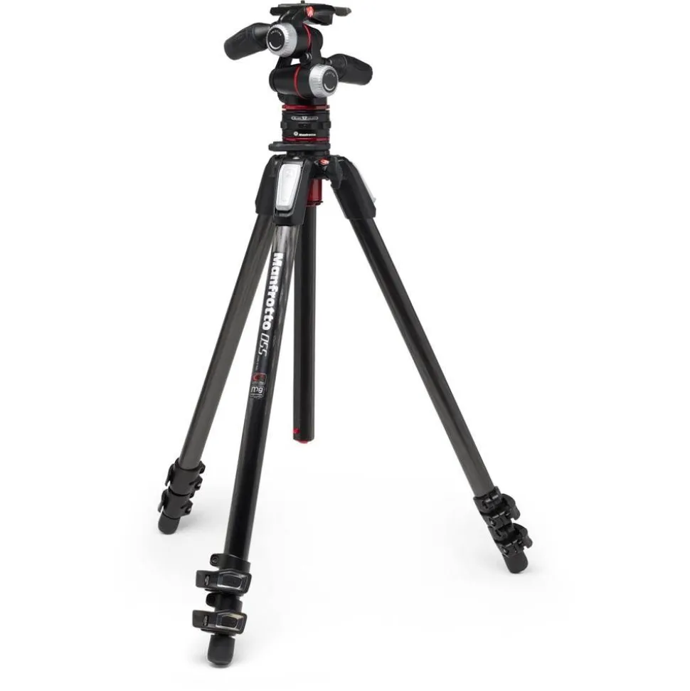 Manfrotto 055 CF 3 Section Tripod Kit with Move QR Catcher and XPRO