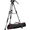 Manfrotto 509 Pro Video Head with 645 Fast Twin Alu Tripod