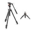 Manfrotto 290 Tripod with Video Head and Pixi Mini Bundle
