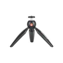 Manfrotto 290 Tripod with Video Head and Pixi Mini Bundle