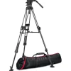 Manfrotto 526 Video Head with 645 Fast Twin Carbon Tripod