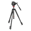 Manfrotto 190 X 3 Section Aluminium Tripod with 500 Fluid Head and Levelling Col
