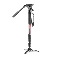 Manfrotto Element MII Video Monopod Aluminium Kit with Fluid Head