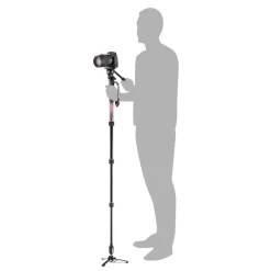 Manfrotto Element MII Video Monopod Aluminium Kit with Fluid Head