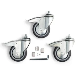 Manfrotto 104G 100mm Wheel Set with Brakes