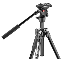 Manfrotto MK290LTA3-V 290 Light Aluminium Tripod and Befree Live Fluid Head Kit