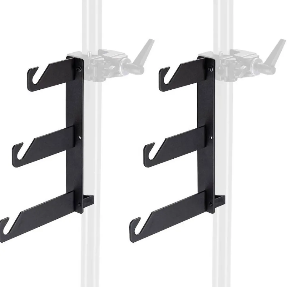Manfrotto MN045 Background Triple Hooks for Three Backgrounds (Box of 2)