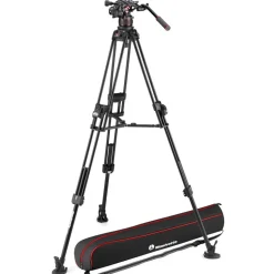 Manfrotto Nitrotech 612 series with 645 Fast Twin Aluminium Tripod