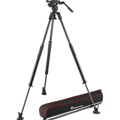 Manfrotto Nitrotech 612 series with 635 Fast Single Leg Carbon Tripod