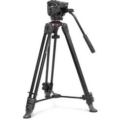 Manfrotto 500X and Twin Leg Aluminium Video System