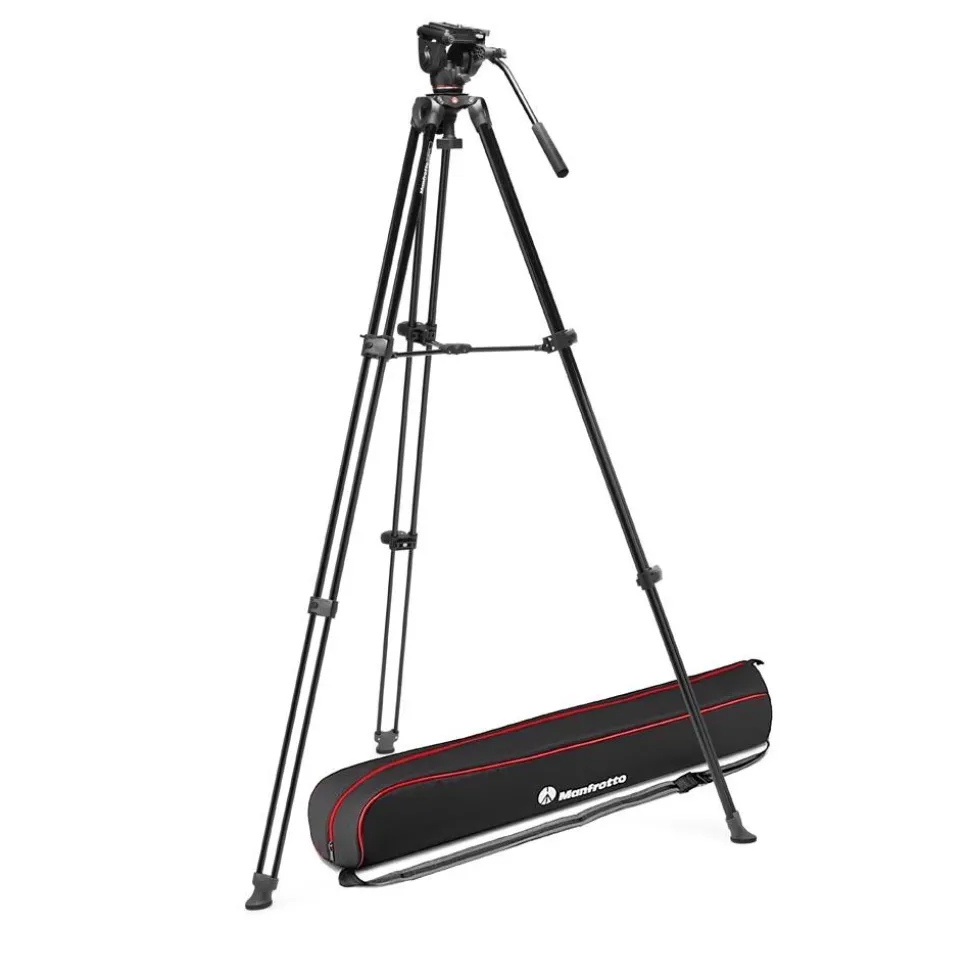 Manfrotto 500X and Twin Leg Aluminium Video System