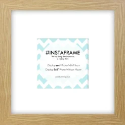 Memorie Frost Oak Instagram Frame 8x8