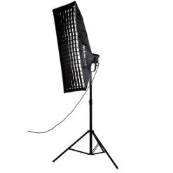 Nanlite Fabric Grid for Asymmetrical Stripbank Softbox 45x110CM