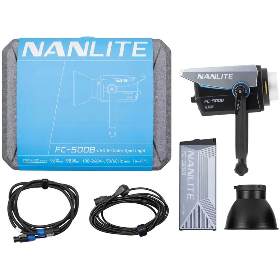 Nanlite FC-500B LED Bi-colour Spot Light