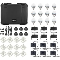 Nanlite PavoBulb 10C RGBWW LED Bulb 12 Kit