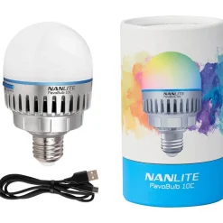 Nanlite PavoBulb 10C RGBWW LED Bulb