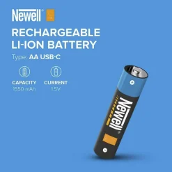 Newell AA USB-C Onboard Rechargable 1550 mAh Battery